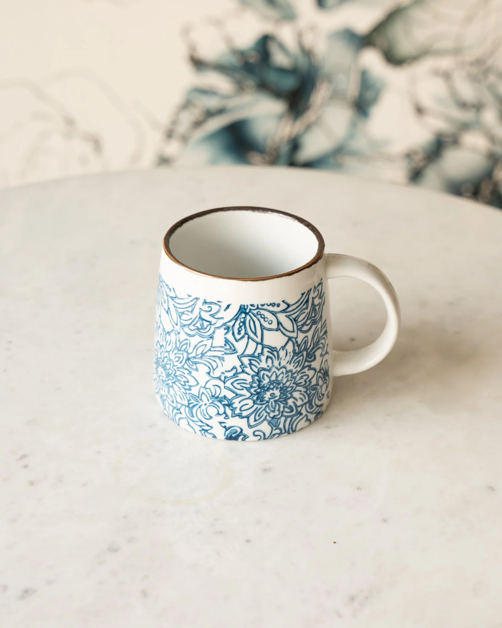 blue and white mugs {set of three} - Image 3