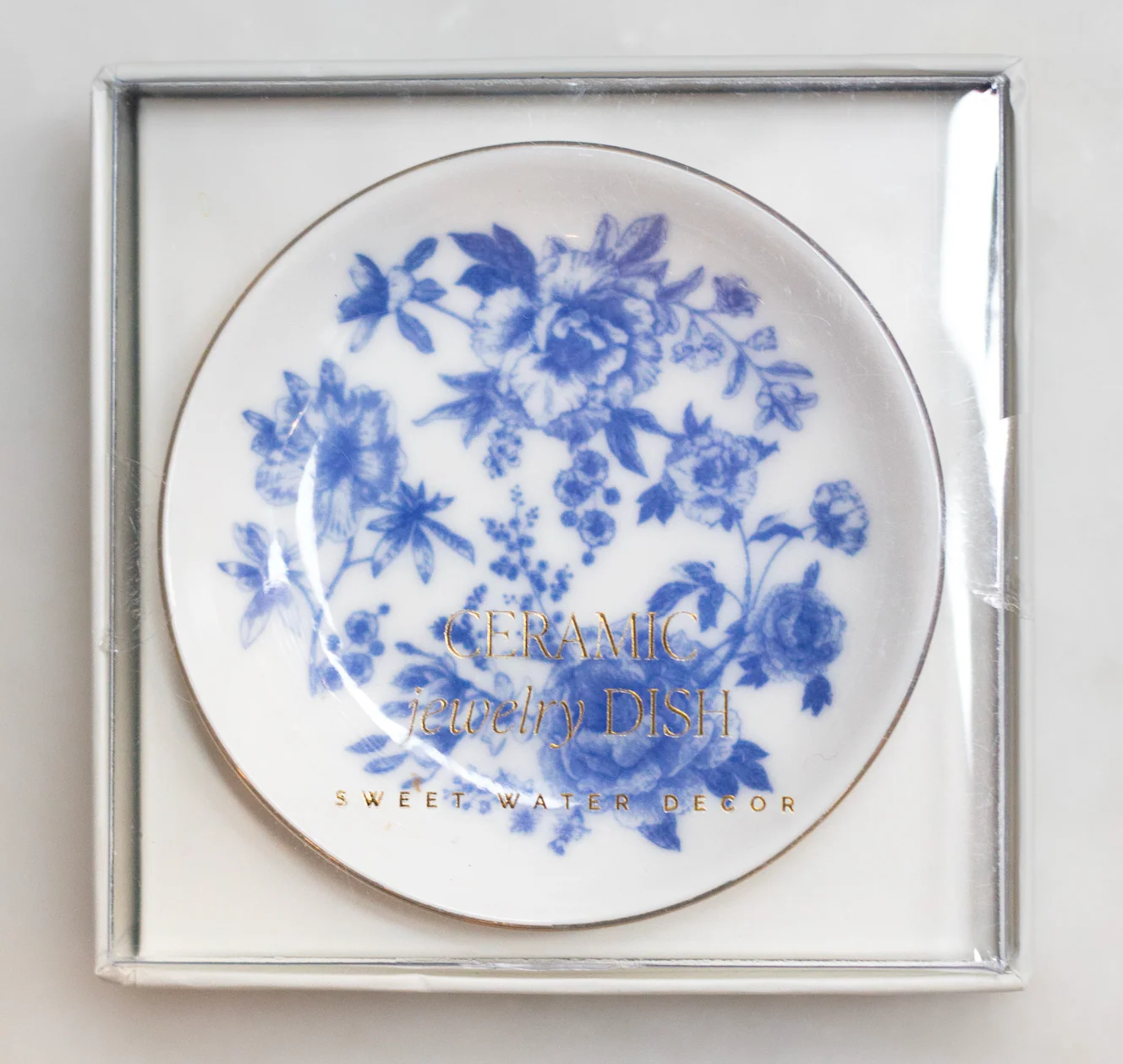 blue delft jewelry dish - Image 3