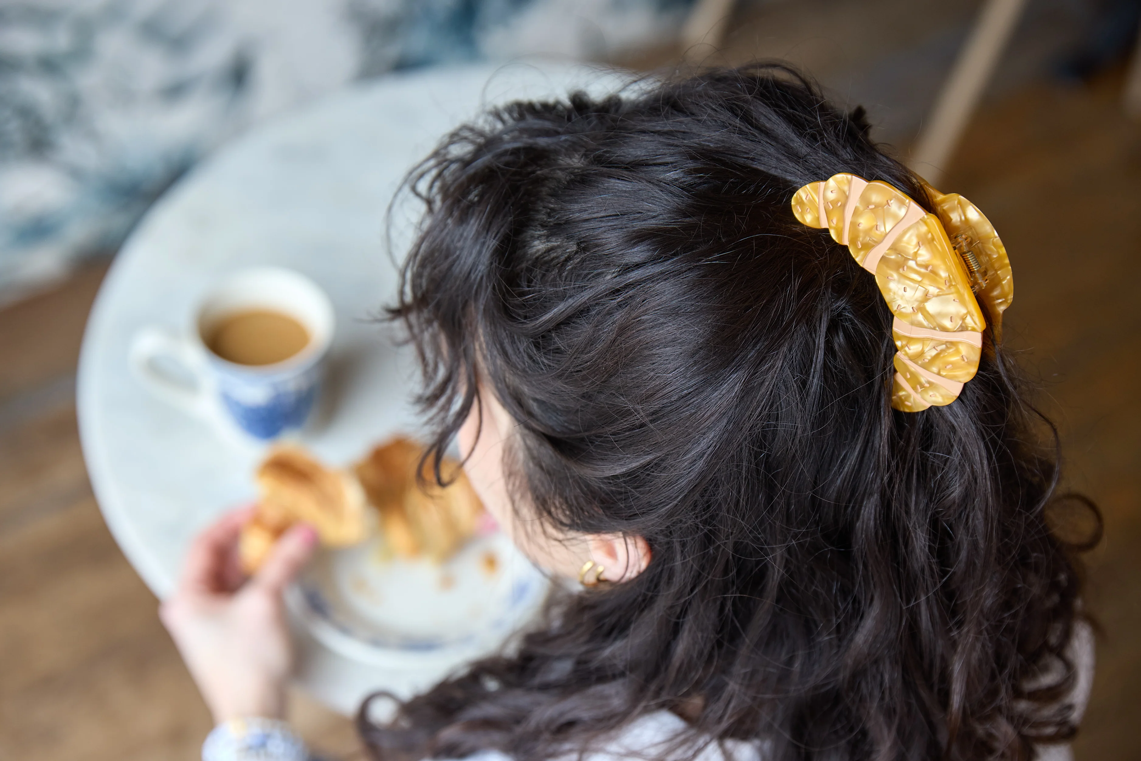 le croissant hair clip - Image 5