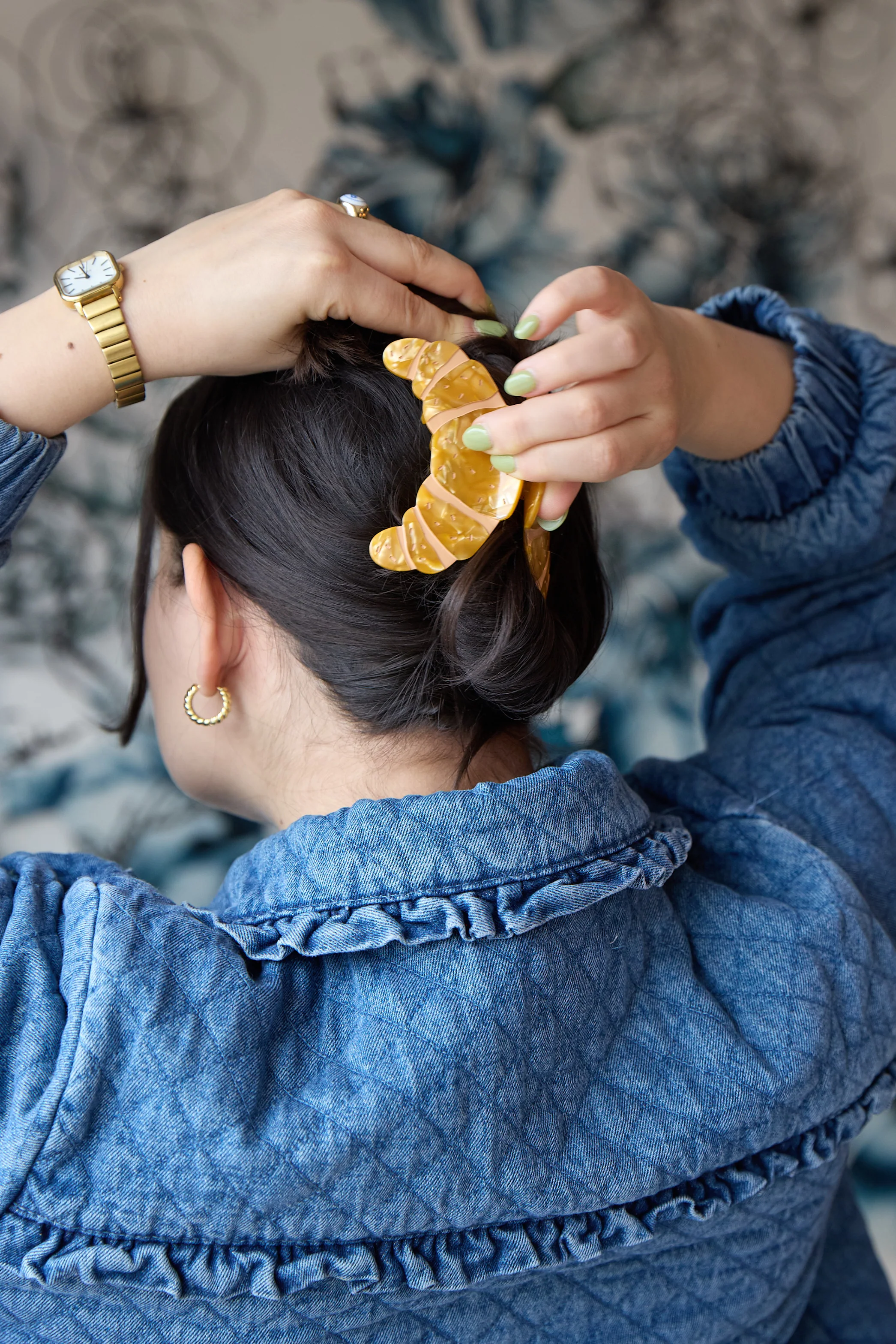 le croissant hair clip - Image 6