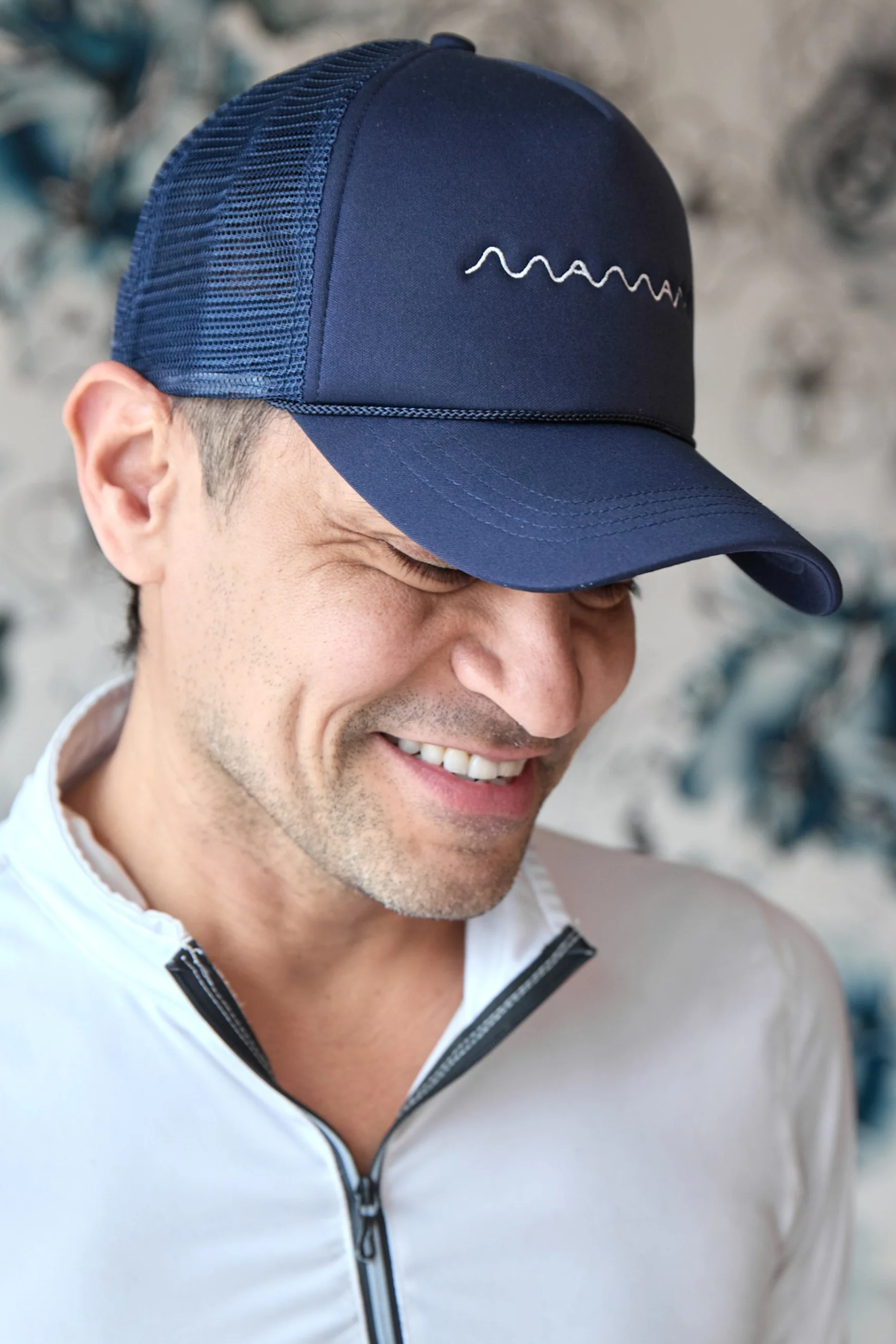 maman navy trucker hat - Image 3