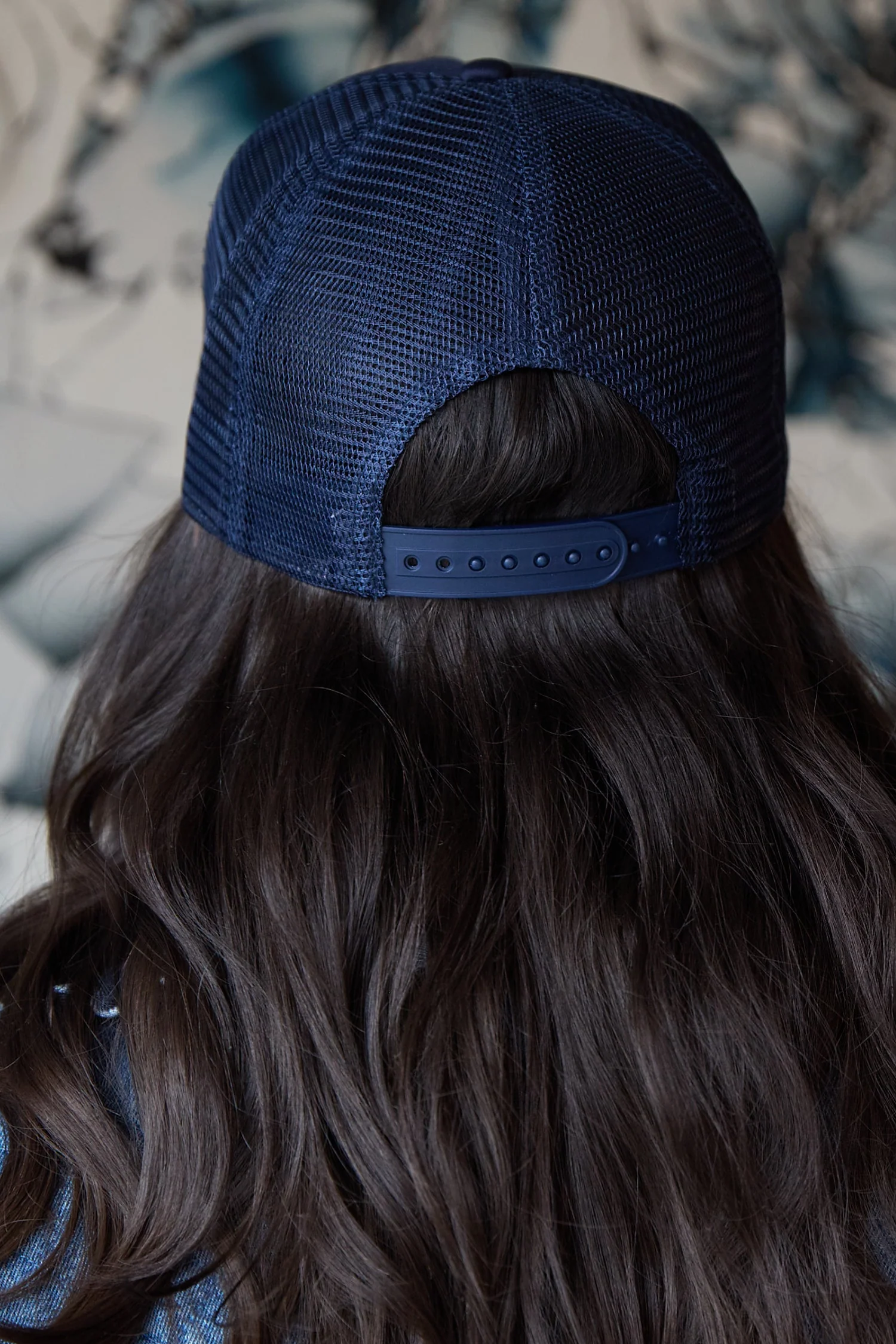 maman navy trucker hat - Image 4