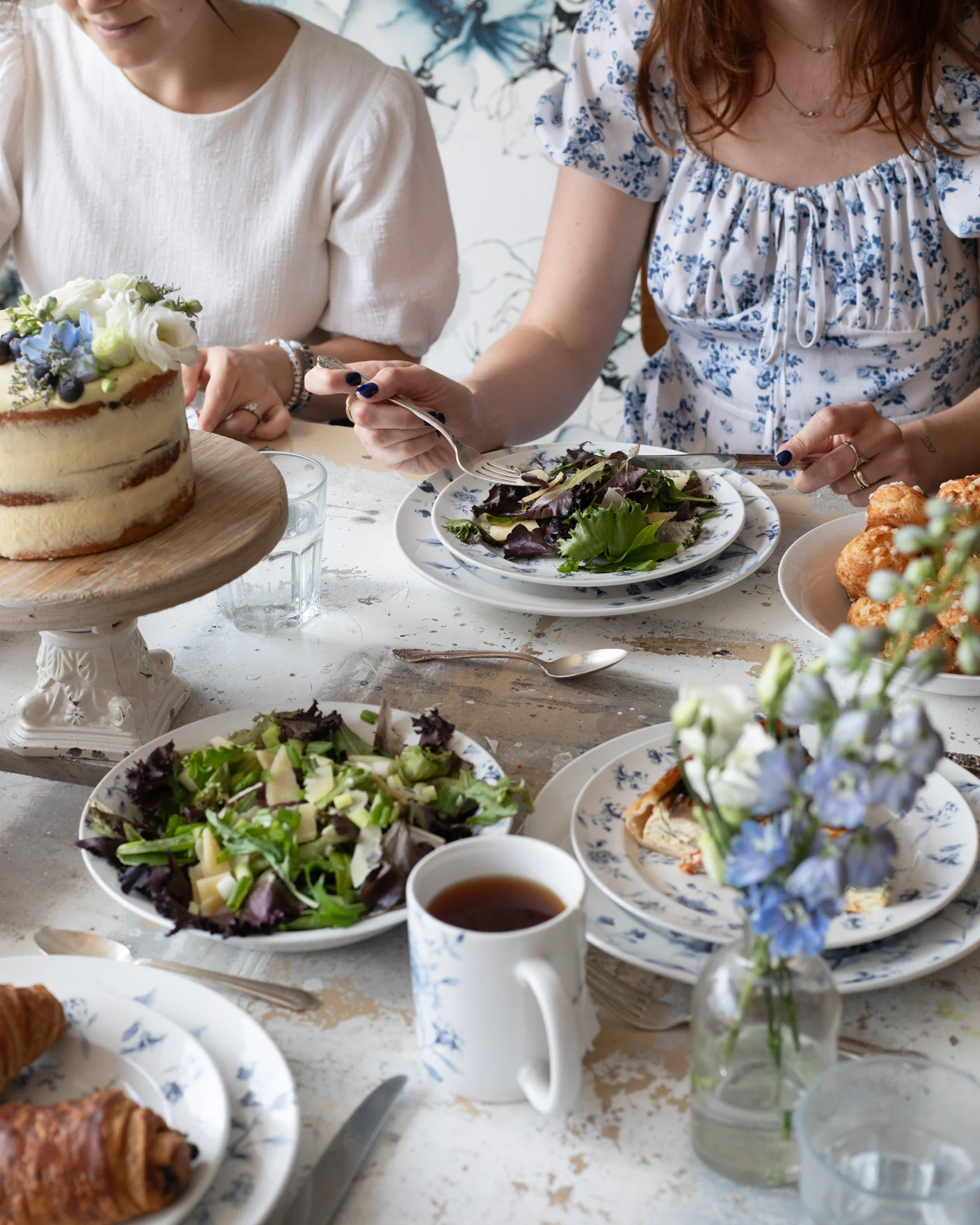 {pre-order} martha stewart french garden party dinnerware set {six items per piece set} - Image 4
