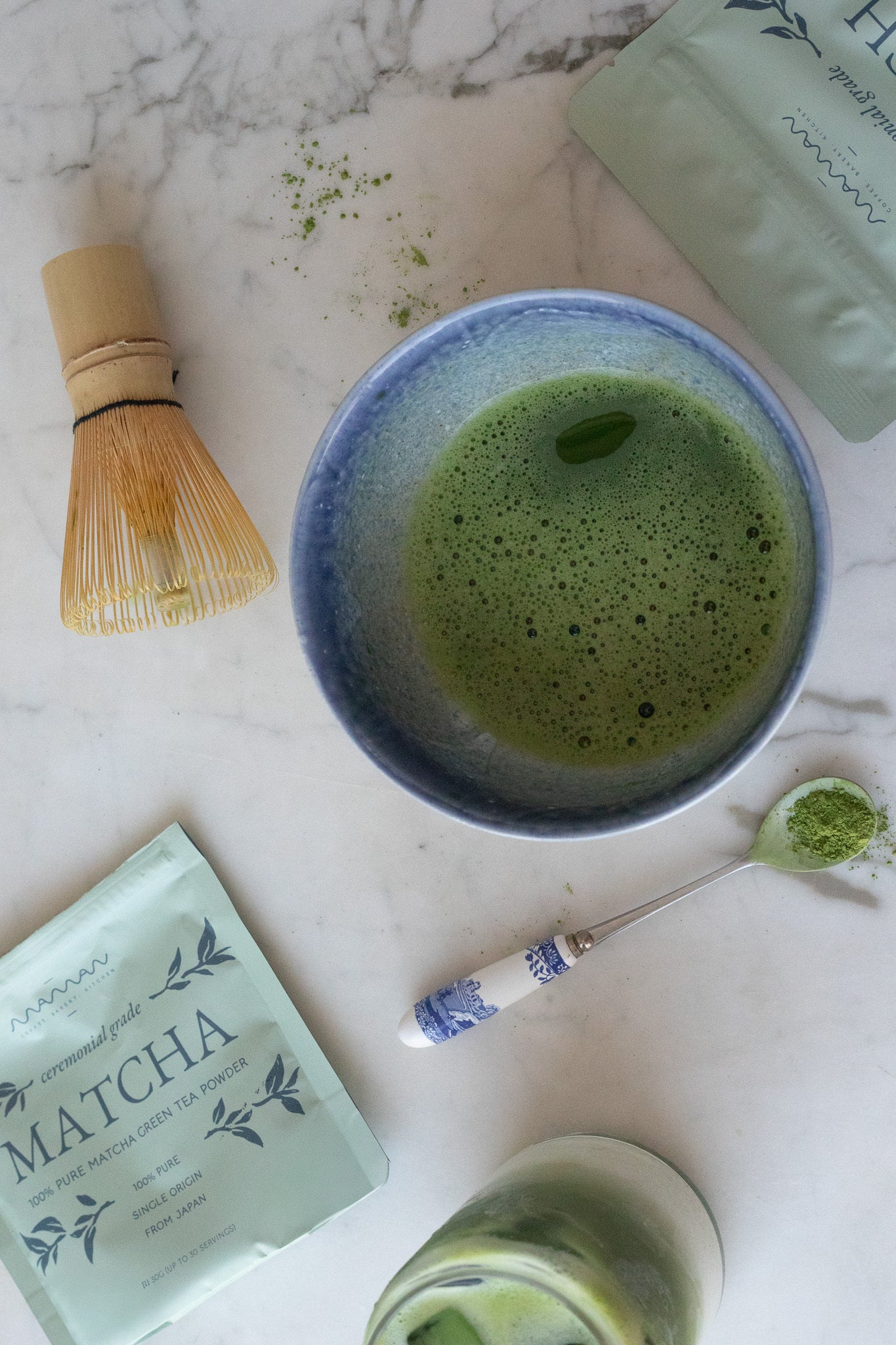 ceremonial matcha set with bowl & whisk - Image 3