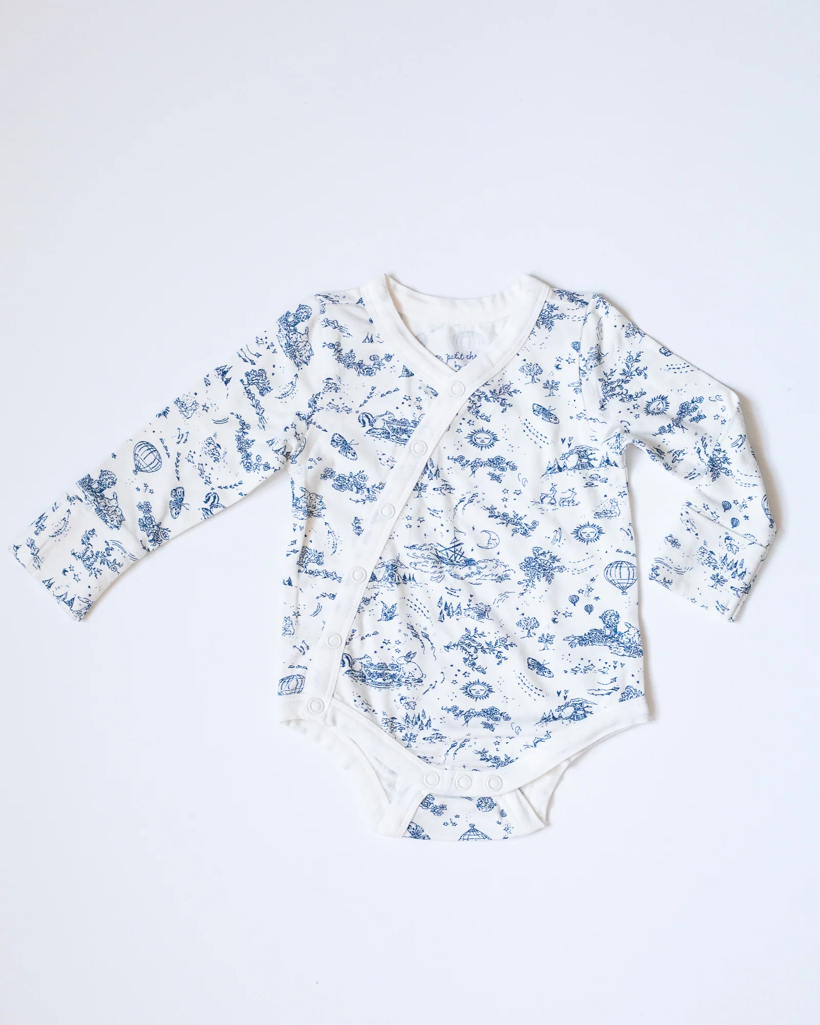 the jannie wrap bodysuit {storytime toile} - Image 4
