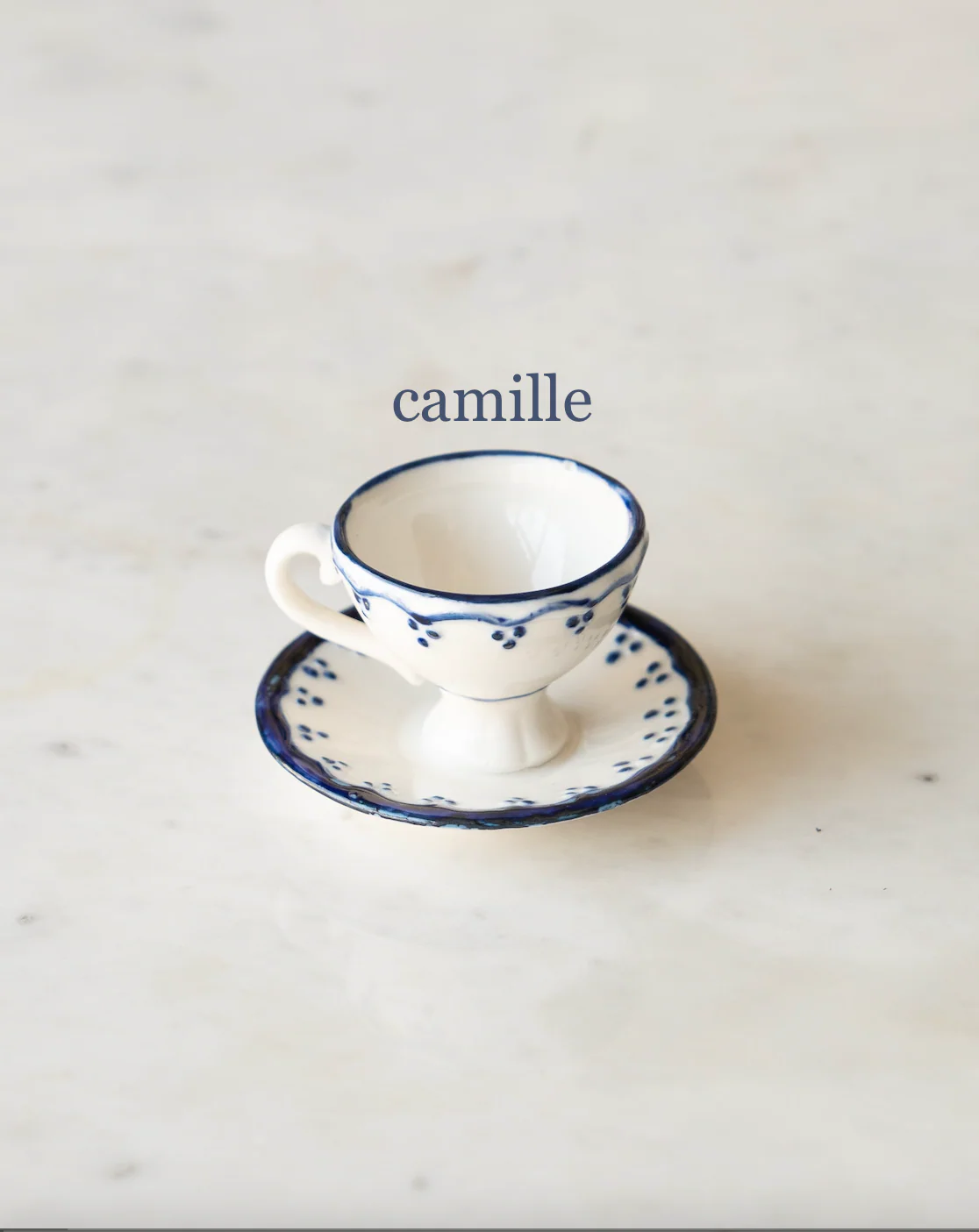 petite tea cup dish - Image 6